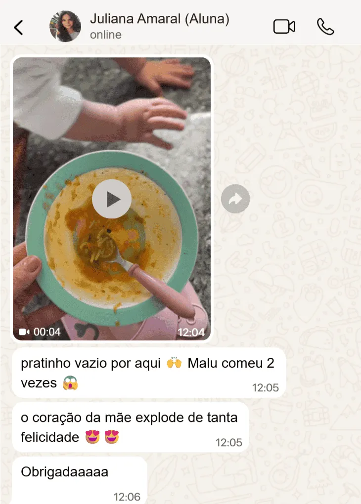 Depoimento real de mãe 7